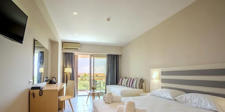 Dovolená na ostrově Korfu: 4* hotel Gemini, all inclusive, bazén i letenky