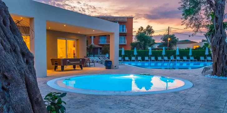 Dovolená na ostrově Korfu: 4* hotel Gemini, all inclusive, bazén i letenky