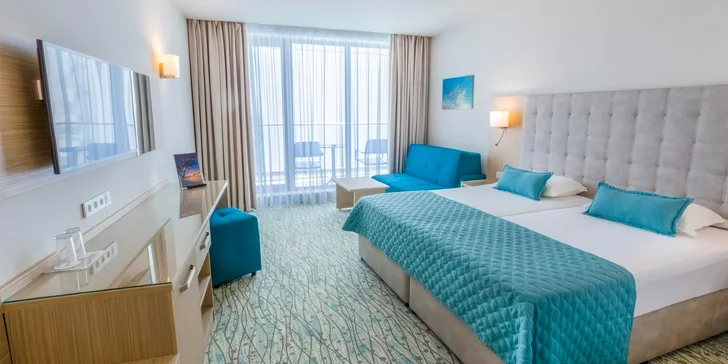 4* dovolená v Bulharsku: hotel Astoria Mare ve Zlatých Píscích s all inclusive letecky či autem