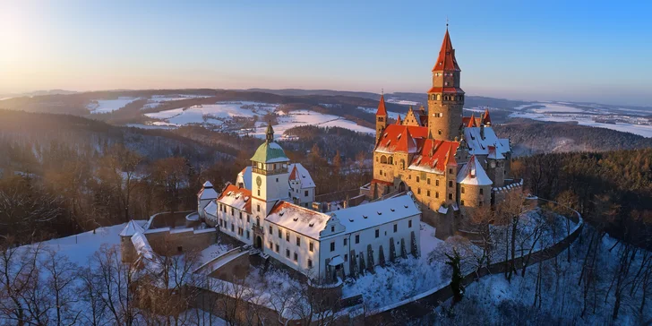 Dovolená v podhradí: pobyt v hotelu pár kroků od hradu Bouzov