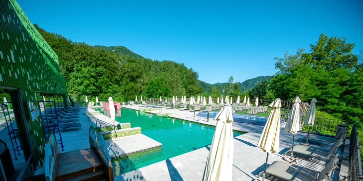 Římské lázně na Slovinsku: adults only hotel, termály a saunový svět, polopenze