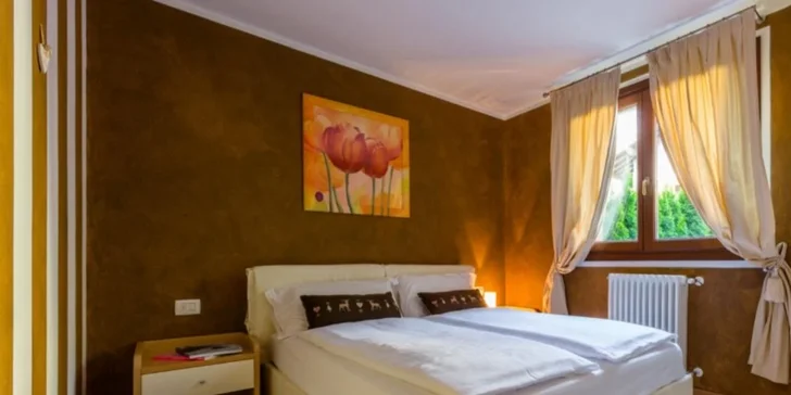 Týden v Dolomitech: lyžařská oblast Madonna di Campiglio-Pinzolo, apartmán pro 2-4 osoby, sauna