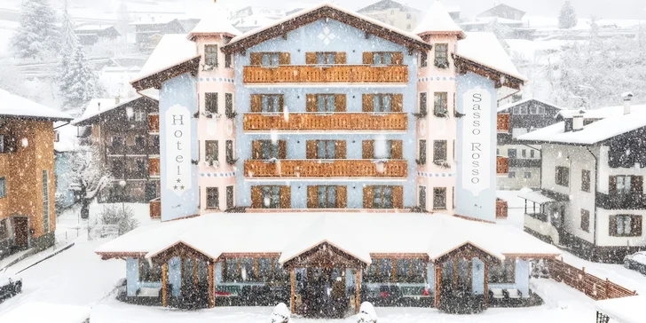 Zima v italských Alpách: polopenze, wellness i 6denní skipas