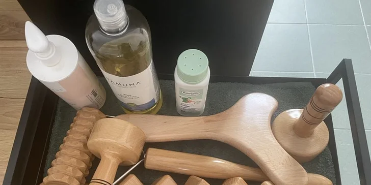 Maderoterapie i kombinace s prvky lymfomodelingu: 1 až 10 procedur proti celulitidě