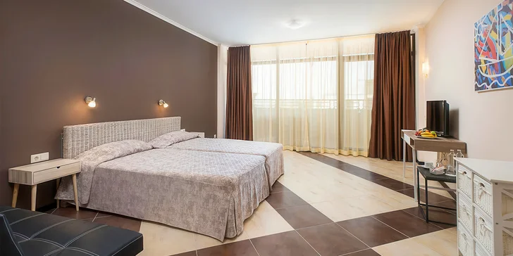 Bulharsko: 4* hotel Melia Sunny Beach Resort, all inclusive, klub Čedog, letecky či autem