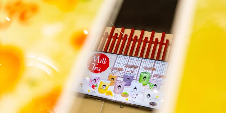 Geicha bubble tea v Ostravě: mléčný nebo ovocný čaj s tapiokou, želé či bobou dle výběru