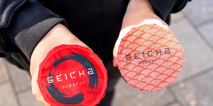 Geicha bubble tea v Ostravě: mléčný nebo ovocný čaj s tapiokou, želé či bobou dle výběru