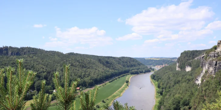 Hotel na břehu Labe v Saském Švýcarsku: polopenze a neomezený wellness