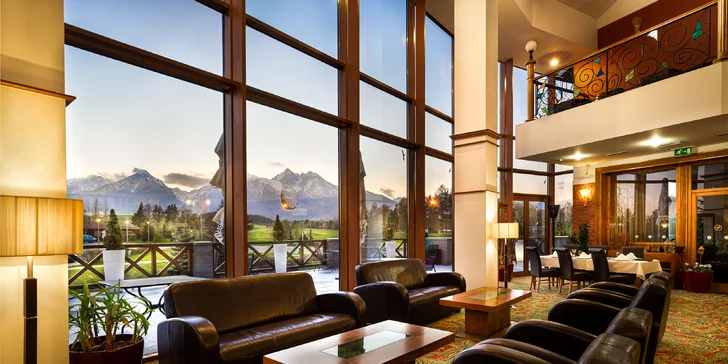 Luxusní pobyt ve Vysokých Tatrách: neomezený wellness, golf i polopenze