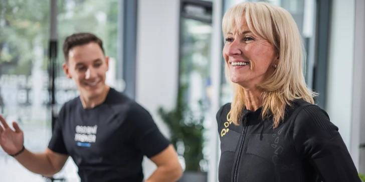 Revoluční EMS cvičení: zkušební trénink i balíčky vstupů v BodyBody pro 1 či 2 osoby