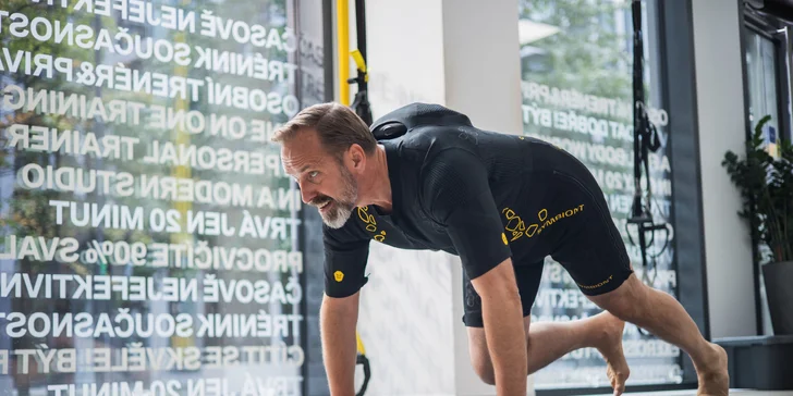 Revoluční EMS cvičení: zkušební trénink i balíčky vstupů v BodyBody pro 1 či 2 osoby