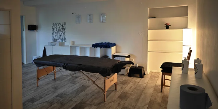 60-90minutová masáž dle výběru: relaxační nebo sportovní
