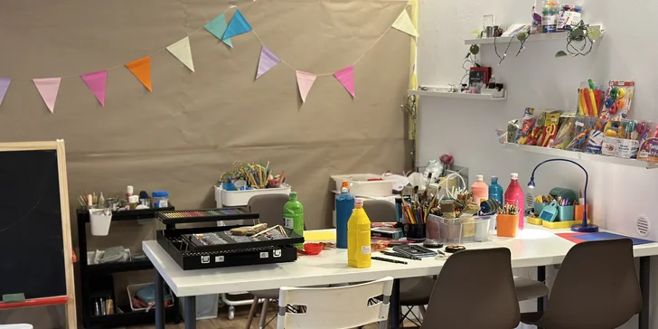 Relaxujte tvořením: workshop arteterapie pro 2 nebo 3 osoby s Jitkou Tůmovou
