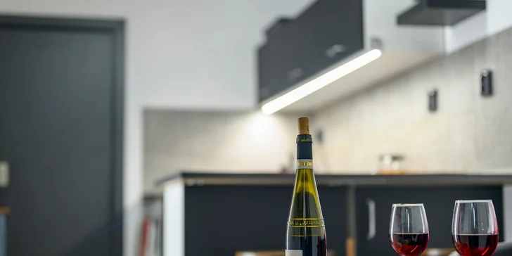 Krásná glampová chatka v Jizerských horách s moderním vybavením