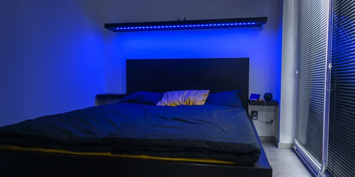 Krásná glampová chatka v Jizerských horách s moderním vybavením