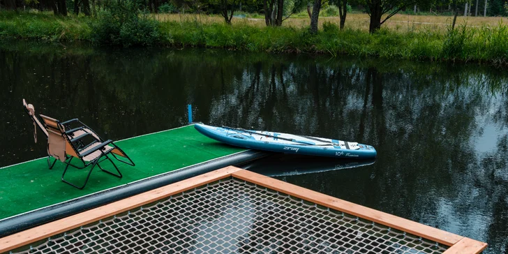 Tiny House Česílko: skvělá poloha blízko Lipna, vlastní sauna i terasa s výhledem