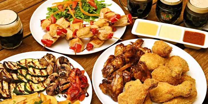 500–2 000 Kč na cokoliv v restauraci Flames Fusion: burgery, masové dobroty, saláty i pití