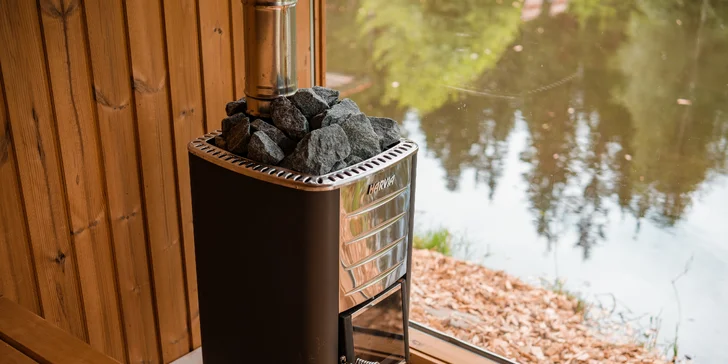 Tiny House Česílko: skvělá poloha blízko Lipna, vlastní sauna i terasa s výhledem