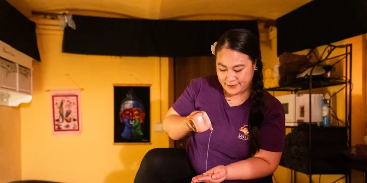 Thajské masáže: 30 až 90 minut relaxační olejové, antistresové či originální thai masáže