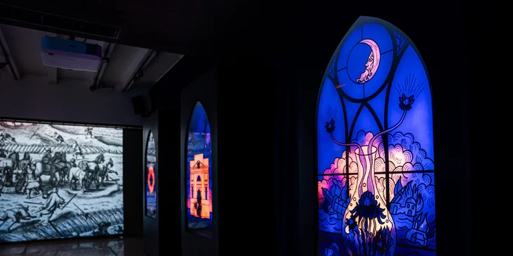 Vstupenky na multimediální výstavu Spirituální Praha v Divadle Hybernia