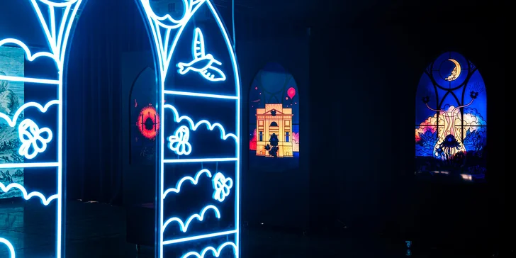 Vstupenky na multimediální výstavu Spirituální Praha v Divadle Hybernia
