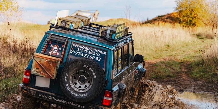 Půlhodinová jízda v terénu v Nissanu Patrol nebo Hummeru H2
