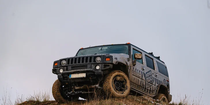 Půlhodinová jízda v terénu v Nissanu Patrol nebo Hummeru H2