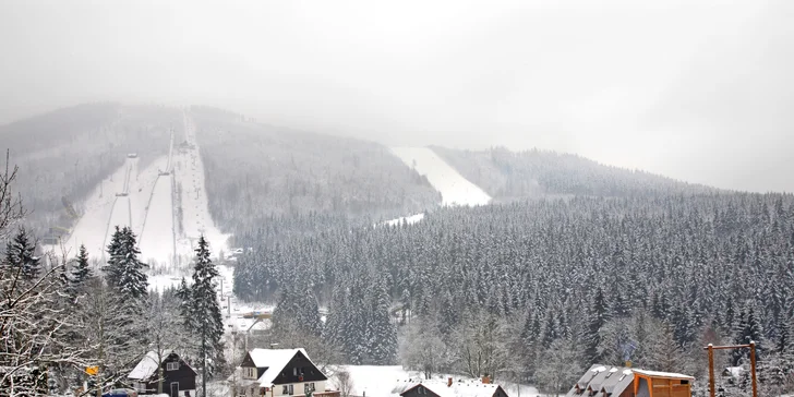 Pobyt v Harrachově: hotel v alpském stylu kousek od lanovky