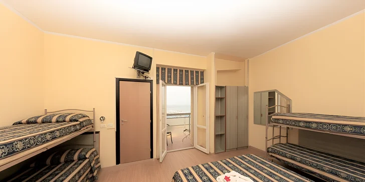 Rodinná all inclusive dovolená v Itálii: 3* hotel přímo na pláži, animace, dítě zdarma