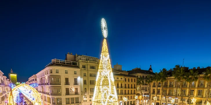 5denní zájezd do adventního Španělska: Malaga, Gibraltar, Ronda a Caminito del Rey, letecky z Prahy či Vídně