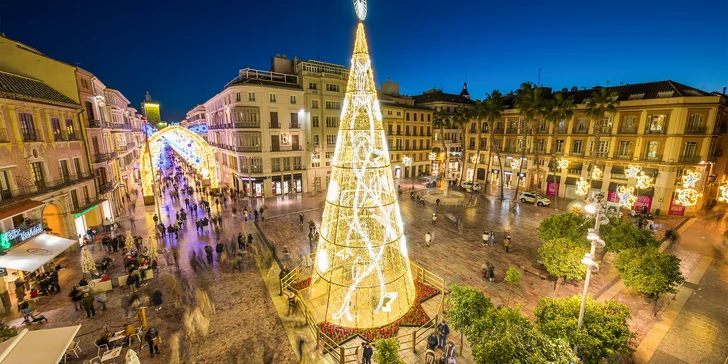 5denní zájezd do adventního Španělska: Malaga, Gibraltar, Ronda a Caminito del Rey, letecky z Prahy či Vídně