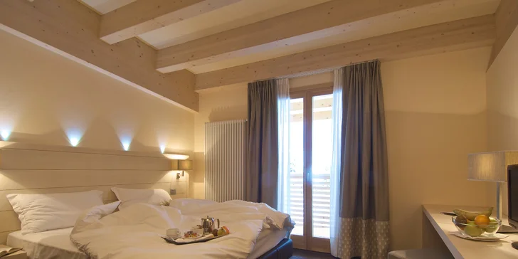 Lyžování v Trentinu: 4* hotel u sjezdovky, wellness i polopenze