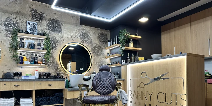 Pánský střih, úprava vousů i komplet balíček v Ranny cuts barbershop