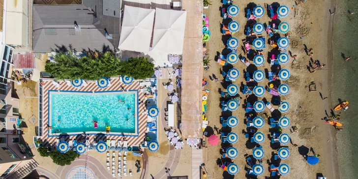 Rodinná all inclusive dovolená v Itálii: 3* hotel přímo na pláži, animace, dítě zdarma