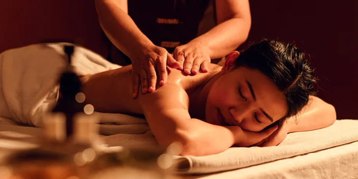 Thajské masáže: 30 až 90 minut relaxační olejové, antistresové či originální thai masáže