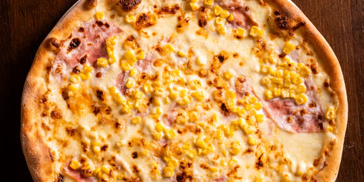 Jedna nebo dvě 32cm pizzy dle výběru: sýrová, šunková, salámová i crudo