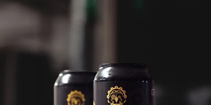 Řemeslný pivovar KOS: exkurze, degustace i 0,5l plechovka dle výběru na odnos s sebou, 1-2 osoby