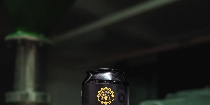 Řemeslný pivovar KOS: exkurze, degustace i 0,5l plechovka dle výběru na odnos s sebou, 1-2 osoby