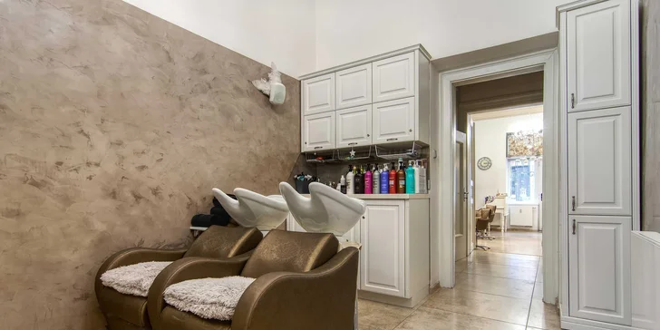 Kadeřnické balíčky dle výběru: střih, barva i balayage, mikromelír či foilyage