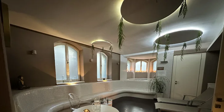 120 min. privátního wellness i s občerstvením a vínem nebo sektem pro 2 osoby