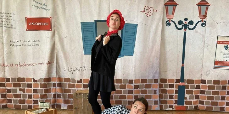 Vstupenka na pohádku Zítra píšem z Ezopa v Divadle Bez Hranic