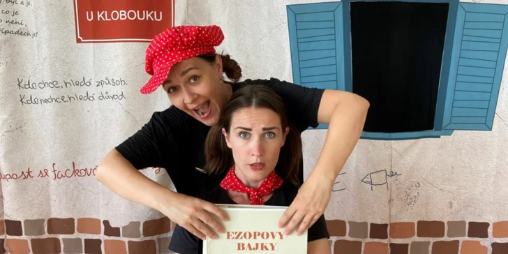 Vstupenka na pohádku Zítra píšem z Ezopa v Divadle Bez Hranic