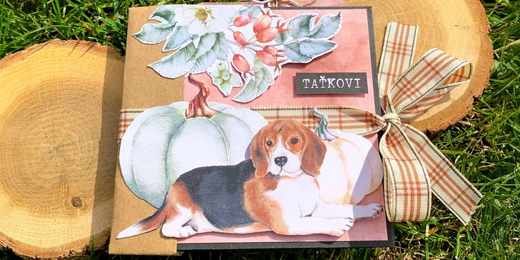 Individuální tvořivé kurzy: minialbum, pop-up z papíru, přáníčko, dekorování textilu nebo šperky z korálků