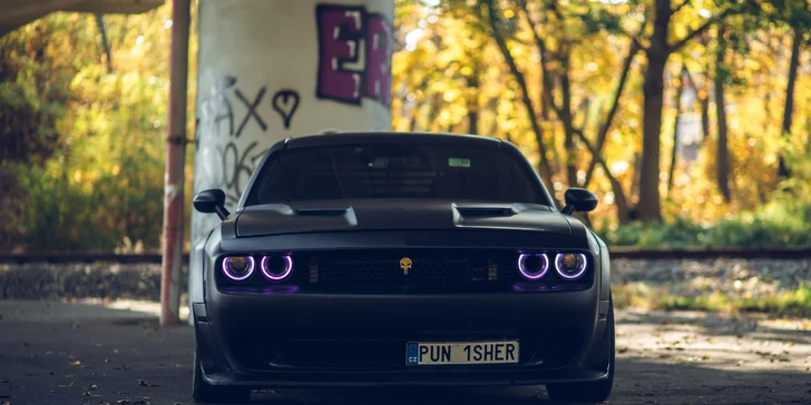 Dodge Challenger 5,7 V8 Punisher: spolujízda, řízení i pronájem