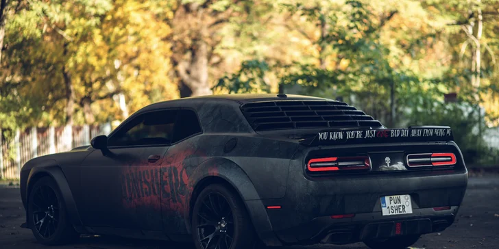 Dodge Challenger 5,7 V8 Punisher: spolujízda, řízení i pronájem