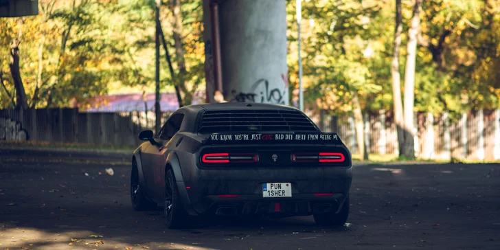 Dodge Challenger 5,7 V8 Punisher: spolujízda, řízení i pronájem