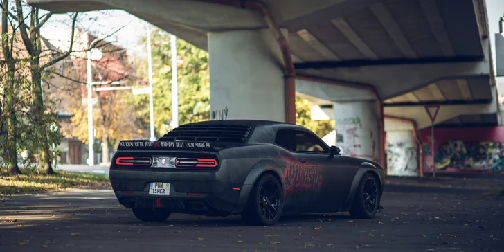 Dodge Challenger 5,7 V8 Punisher: spolujízda, řízení i pronájem