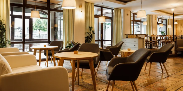 Relax v Krkonoších: pobyt se snídaní, wellness i romantickou večeří