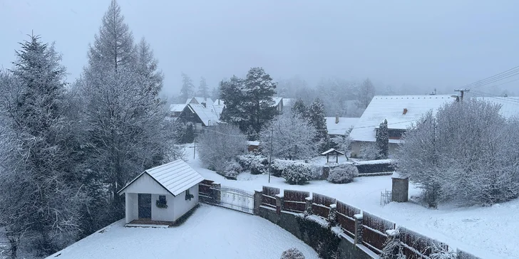 Okouzlující ubytování v srdci Staré Lesné s výhledem na Lomnický štít
