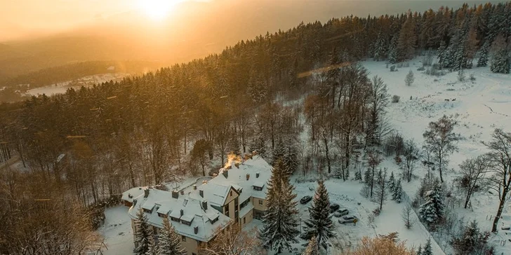 Wellness pobyt v polských Krkonoších: relax i lyžování, polopenze a sleva na spa procedury